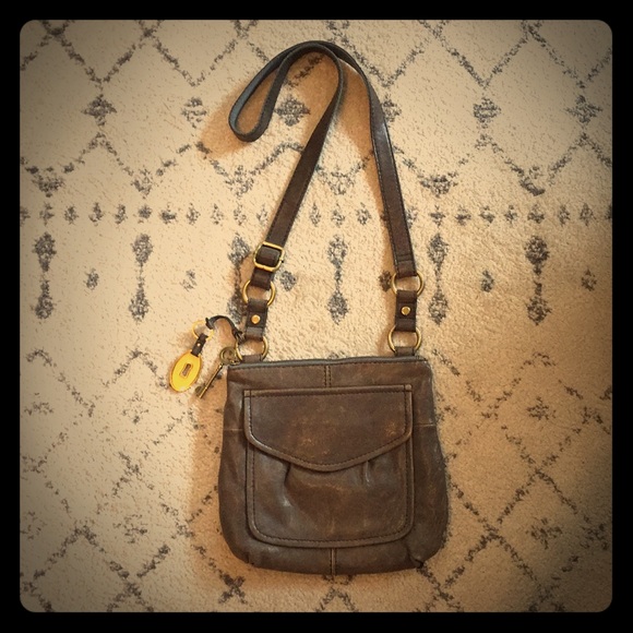 Fossil Handbags - Fossil Vintage Crossbody Satchel